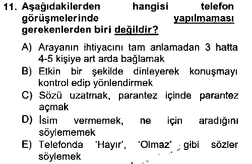 PZL208U Müşteri İlişkileri Yönetimi çıkmış sınav sorusu 3