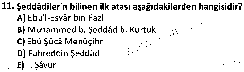 TAR1004 İslam Tarihi 2 çıkmış sınav sorusu 3