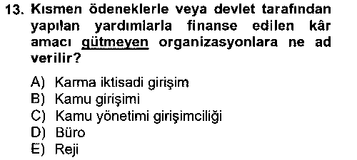 IKT314U Kamu Ekonomisi 2 çıkmış sınav sorusu 3