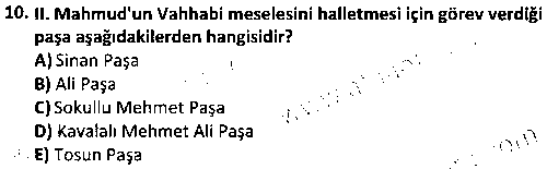 ISL2009 İslam Mezhepleri Tarihi çıkmış sınav sorusu 2