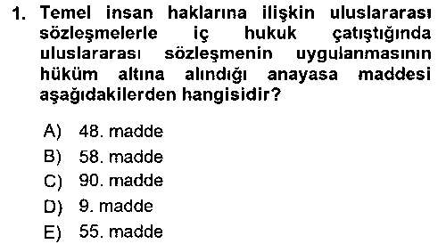 ISG103U İş Hukuku ve İş Sağlığı Güvenliği Mevzuatı çıkmış sınav sorusu 1